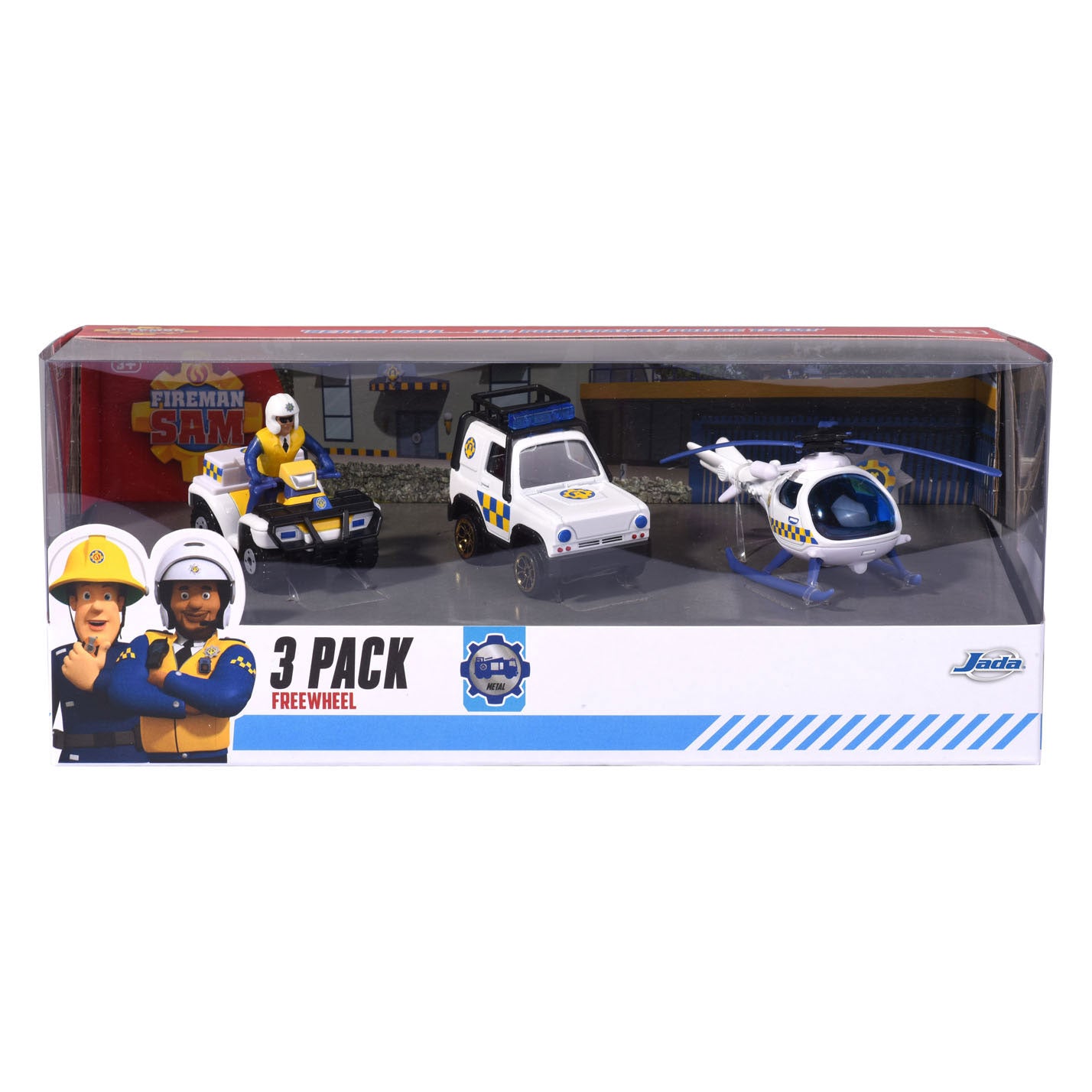 Dickie Fireman Sam Véhicules, 3 pack
