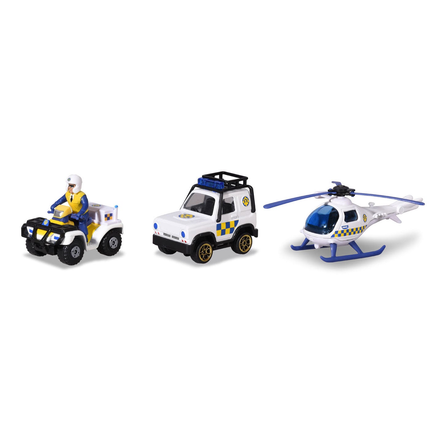 Dickie Fireman Sam Véhicules, 3 pack