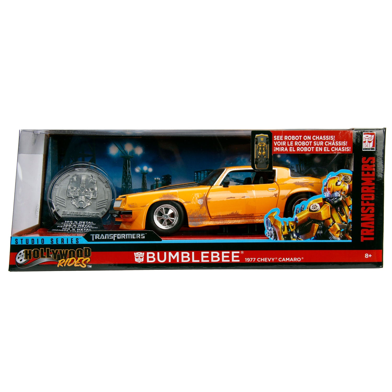 Jada Die Cast Transformers Bumblebee 1:24