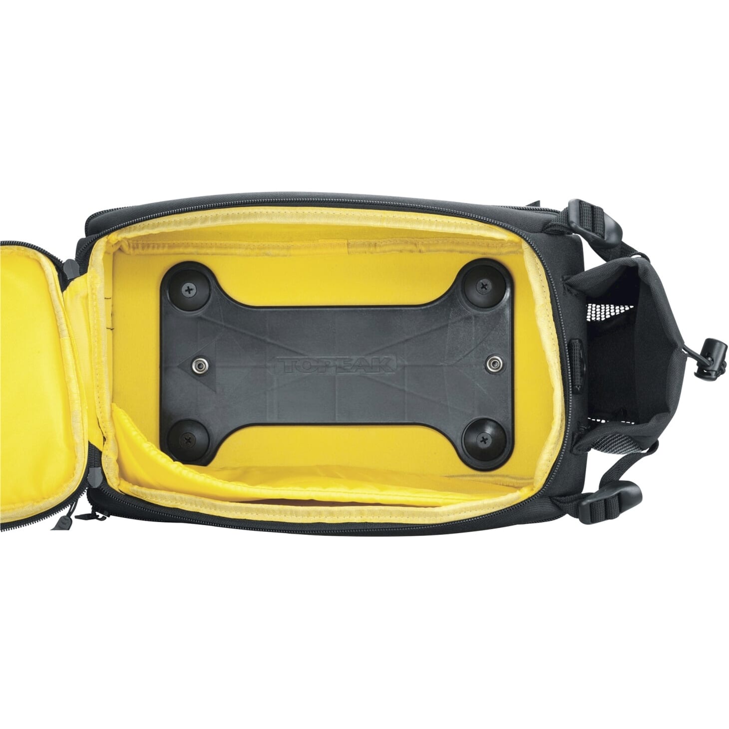 TOPEK DRAGERTAS MTS TRUNKBAG DXP - Noir, 22,6L, Velcro, résistant à l'eau, porte-bouteille