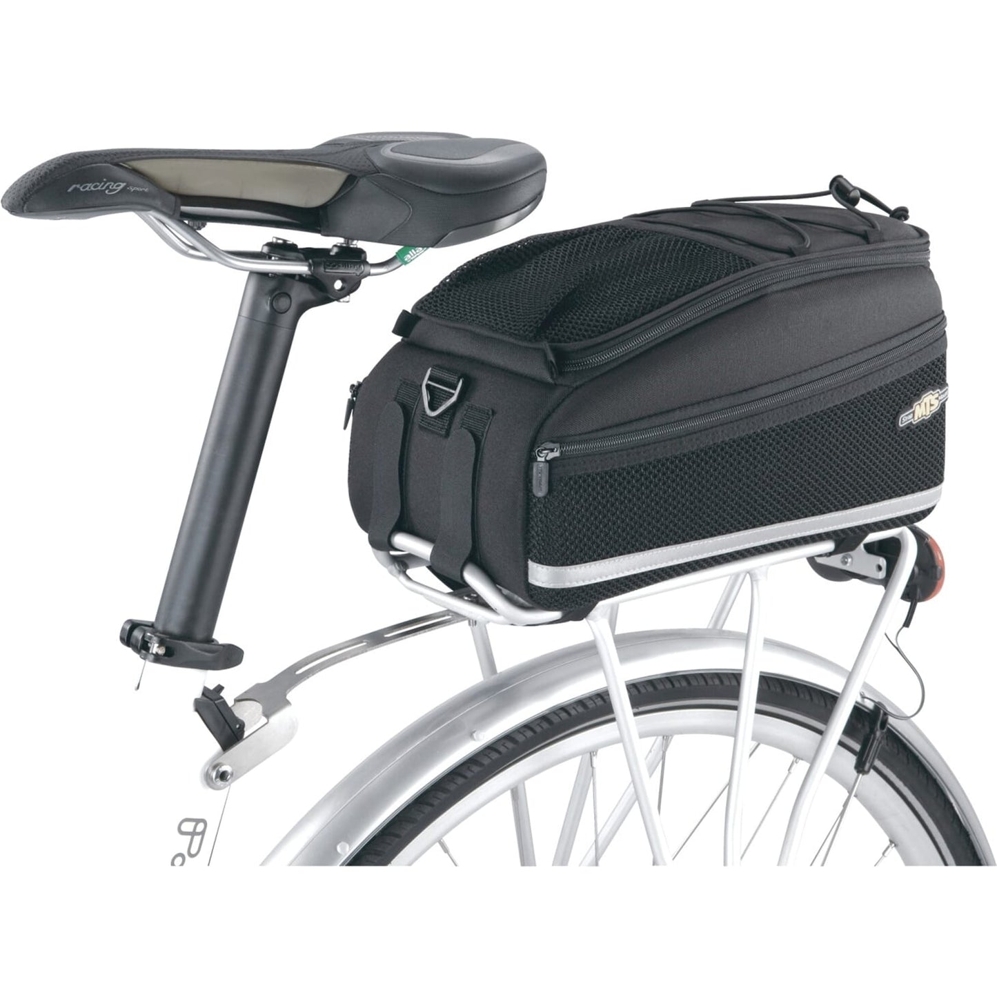 TOPEK DRAGERTAS MTS TRUNKBAG DXP - Noir, 22,6L, Velcro, résistant à l'eau, porte-bouteille