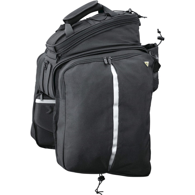 TOPEK DRAGERTAS MTS TRUNKBAG DXP - Noir, 22,6L, Velcro, résistant à l'eau, porte-bouteille