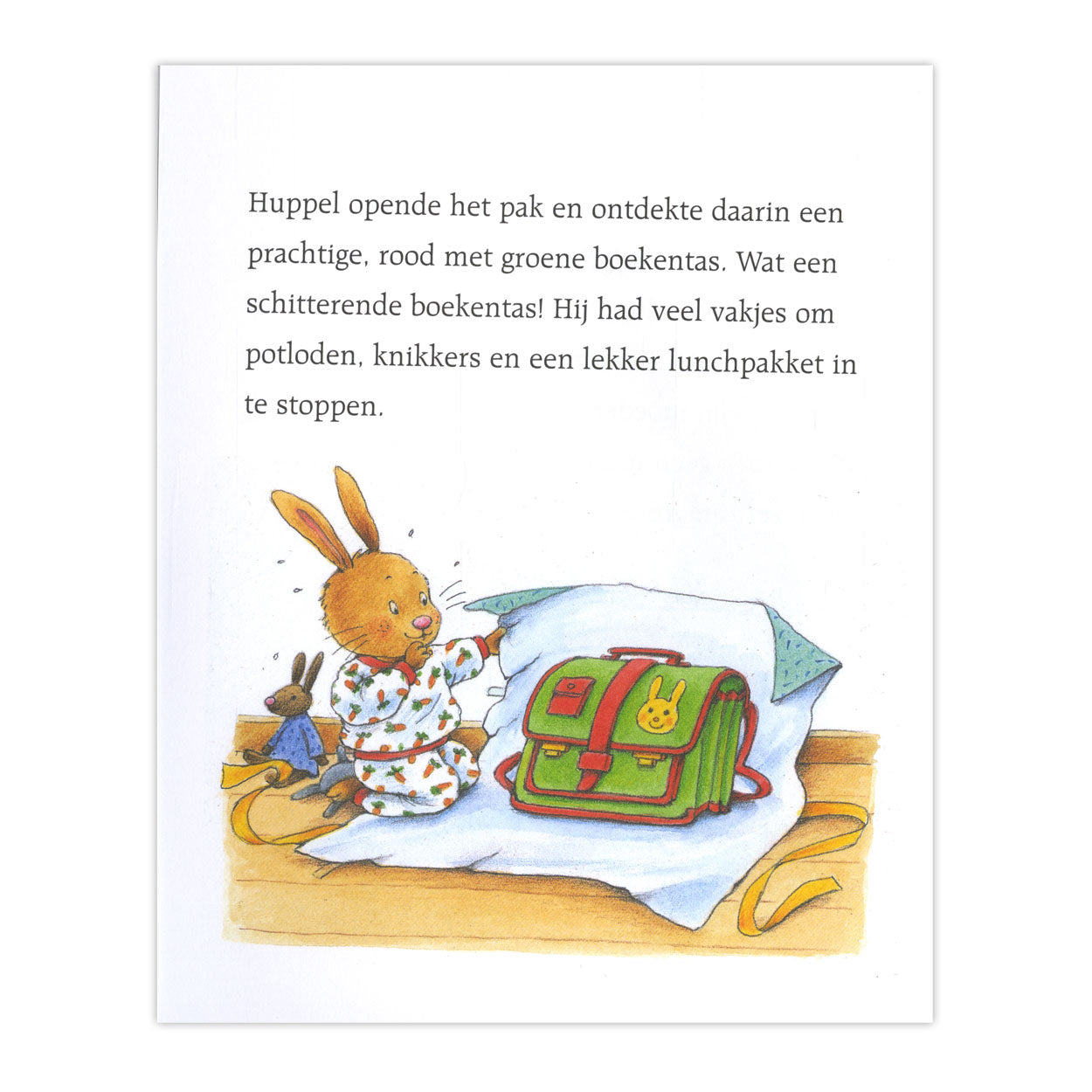 Kleine Huppel va à l'école pour la première fois