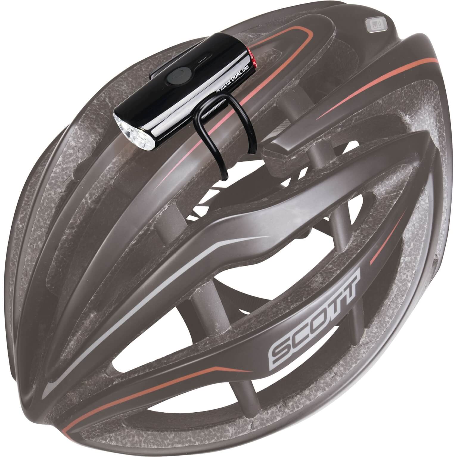 Topeak Casque led Headlux Dual usb noir