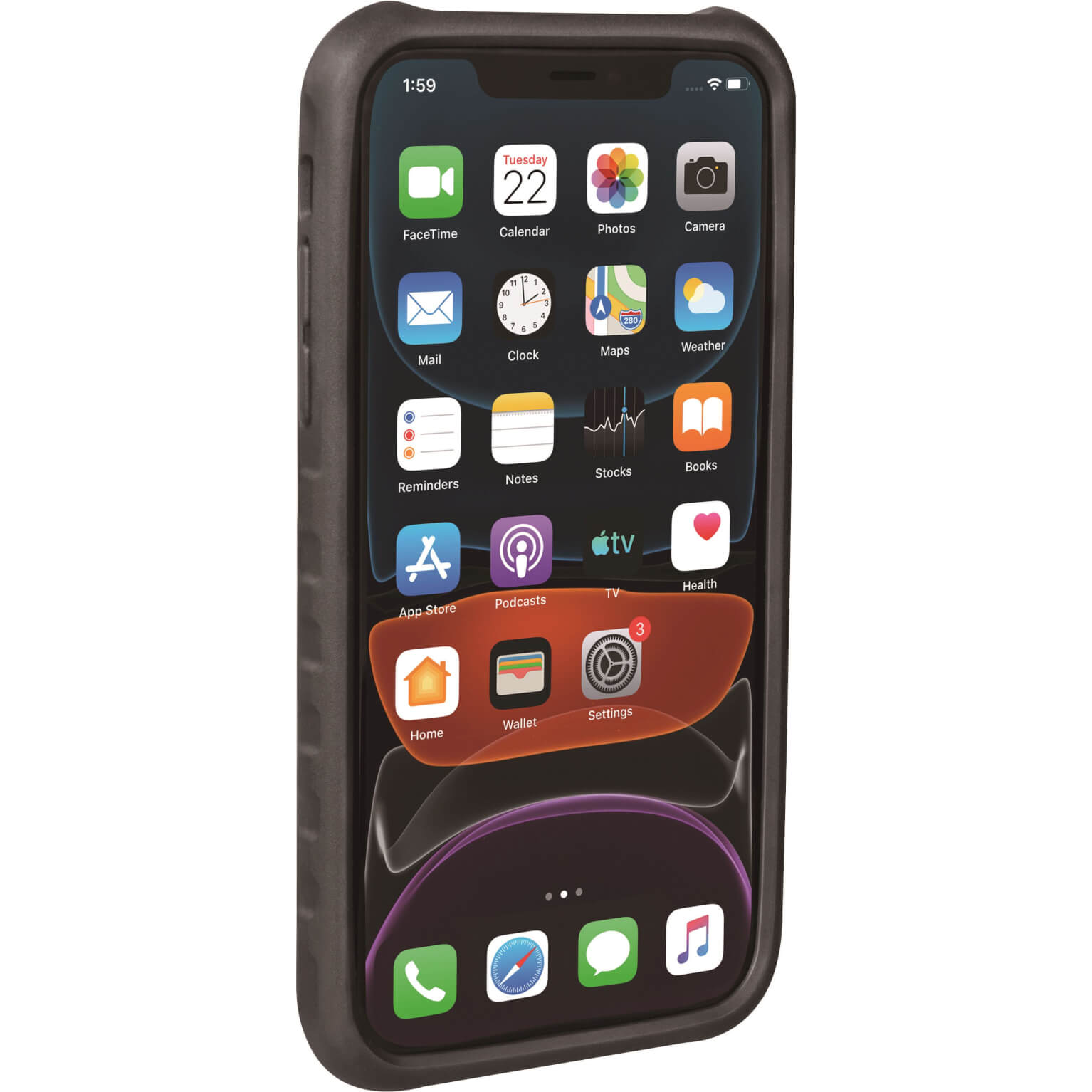 Topeak RideCase Iphone 11 noir grs lâche