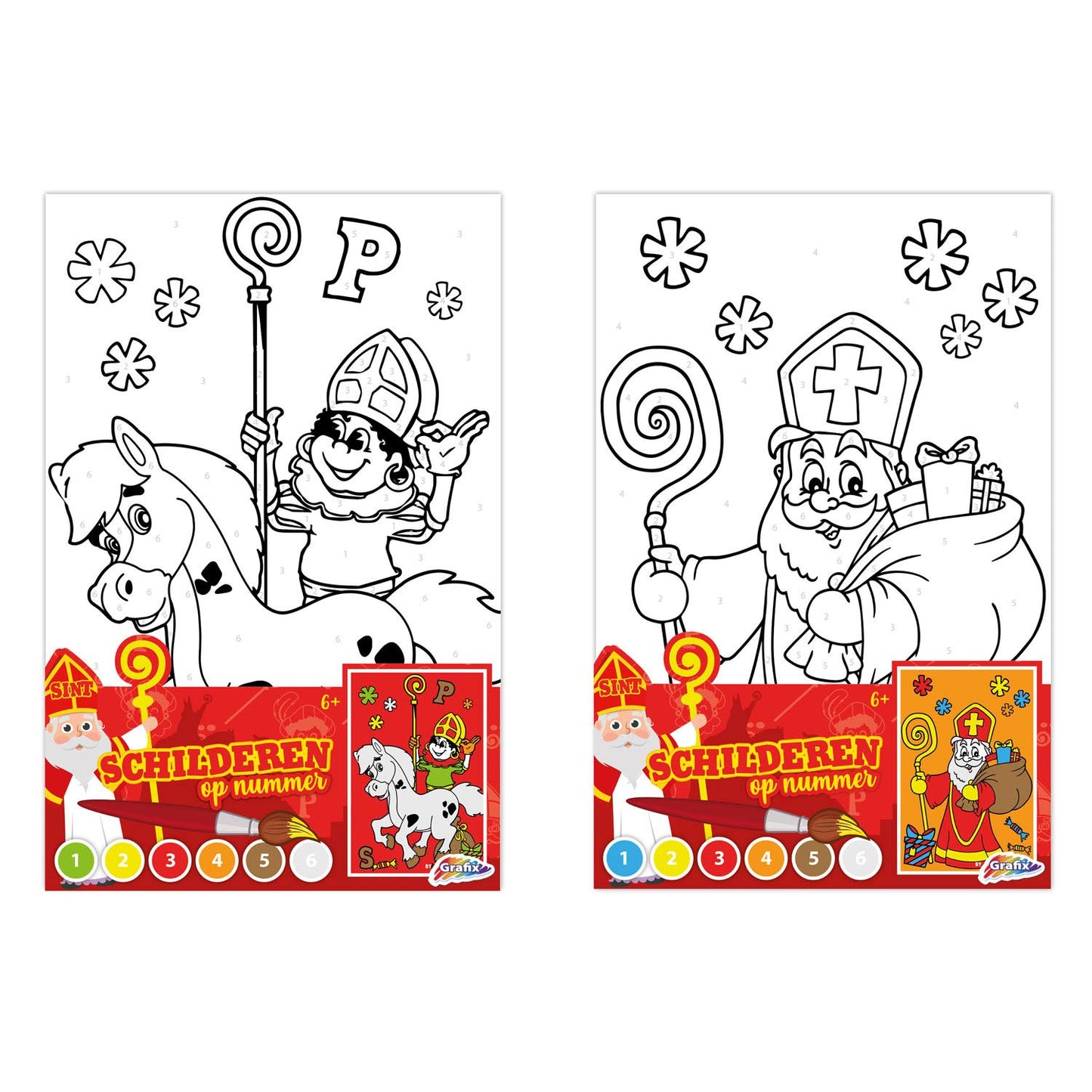 Creative Craft Group Peinture sur Number Sinterklaas
