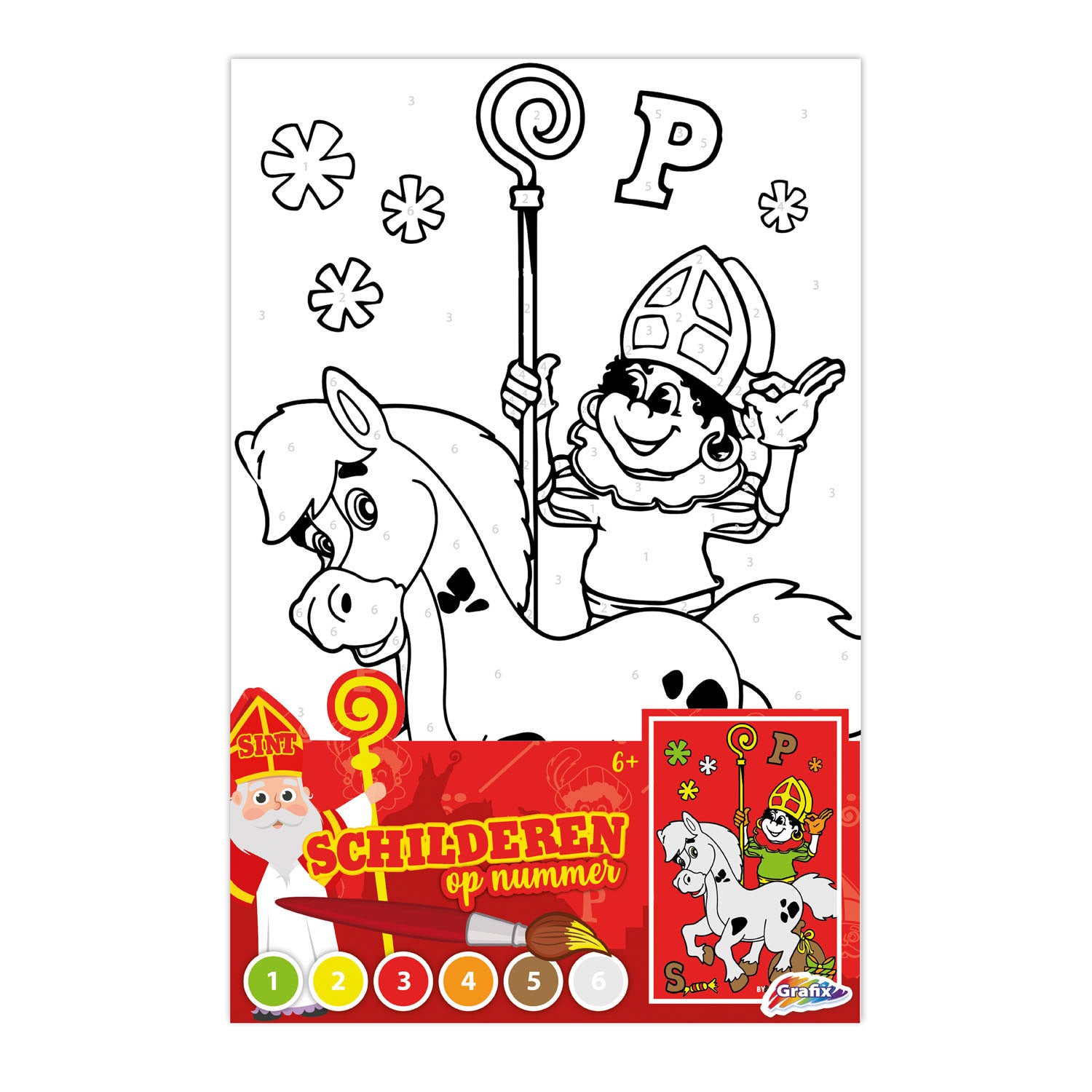 Creative Craft Group Peinture sur Number Sinterklaas