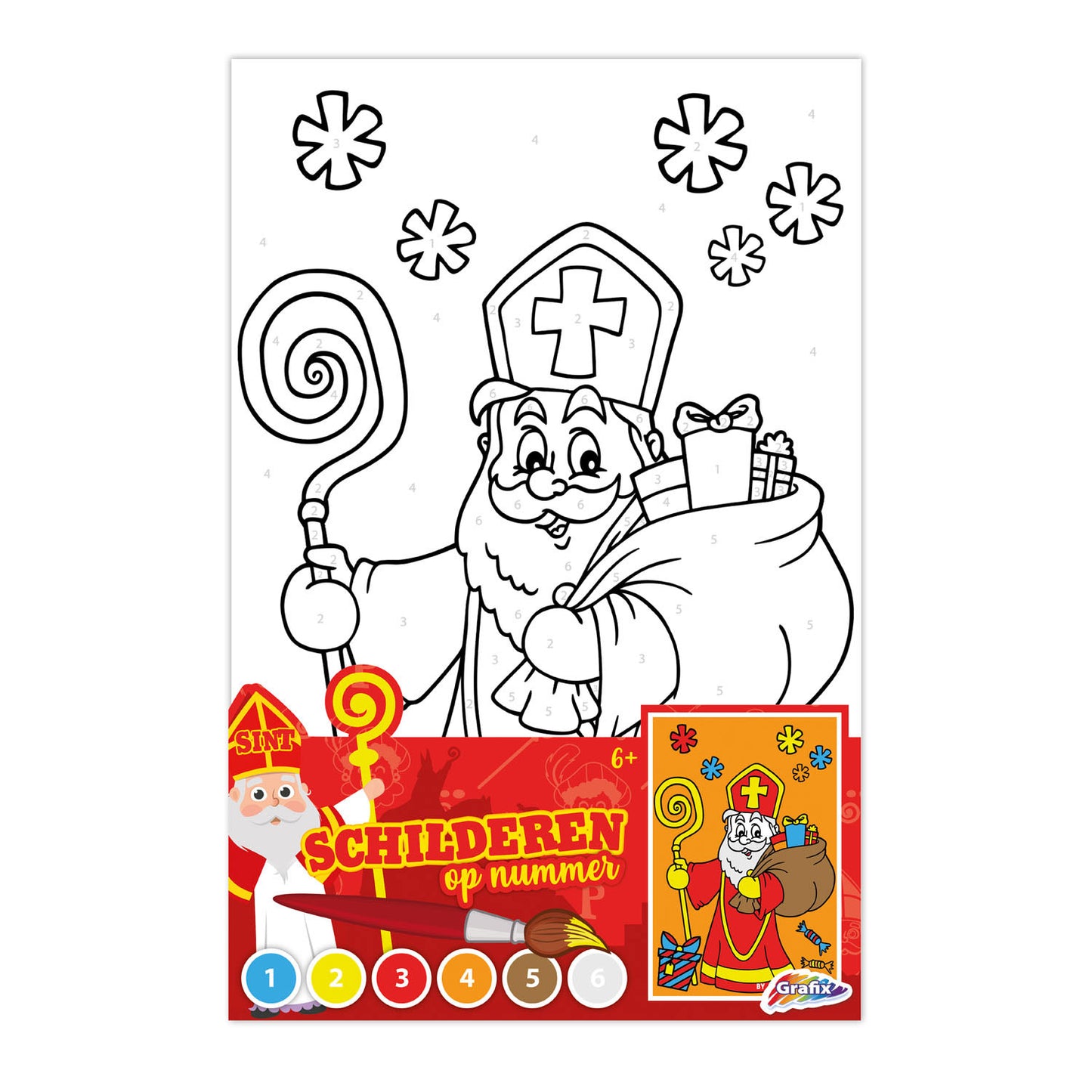 Creative Craft Group Peinture sur Number Sinterklaas