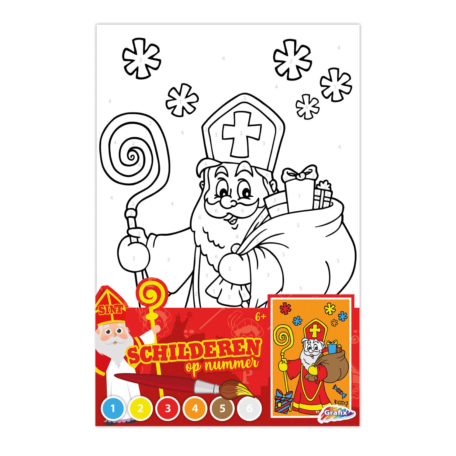 Creative Craft Group Peinture sur Number Sinterklaas