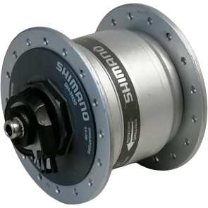 Moyeu Shimano dynamo 6v 3 watts moyeu 36 trous argent