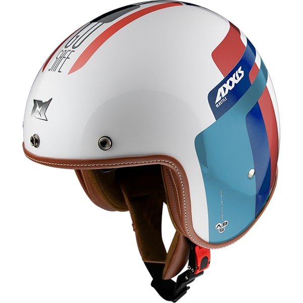 Axxis casque Hornet Old Style Shine Blue XS