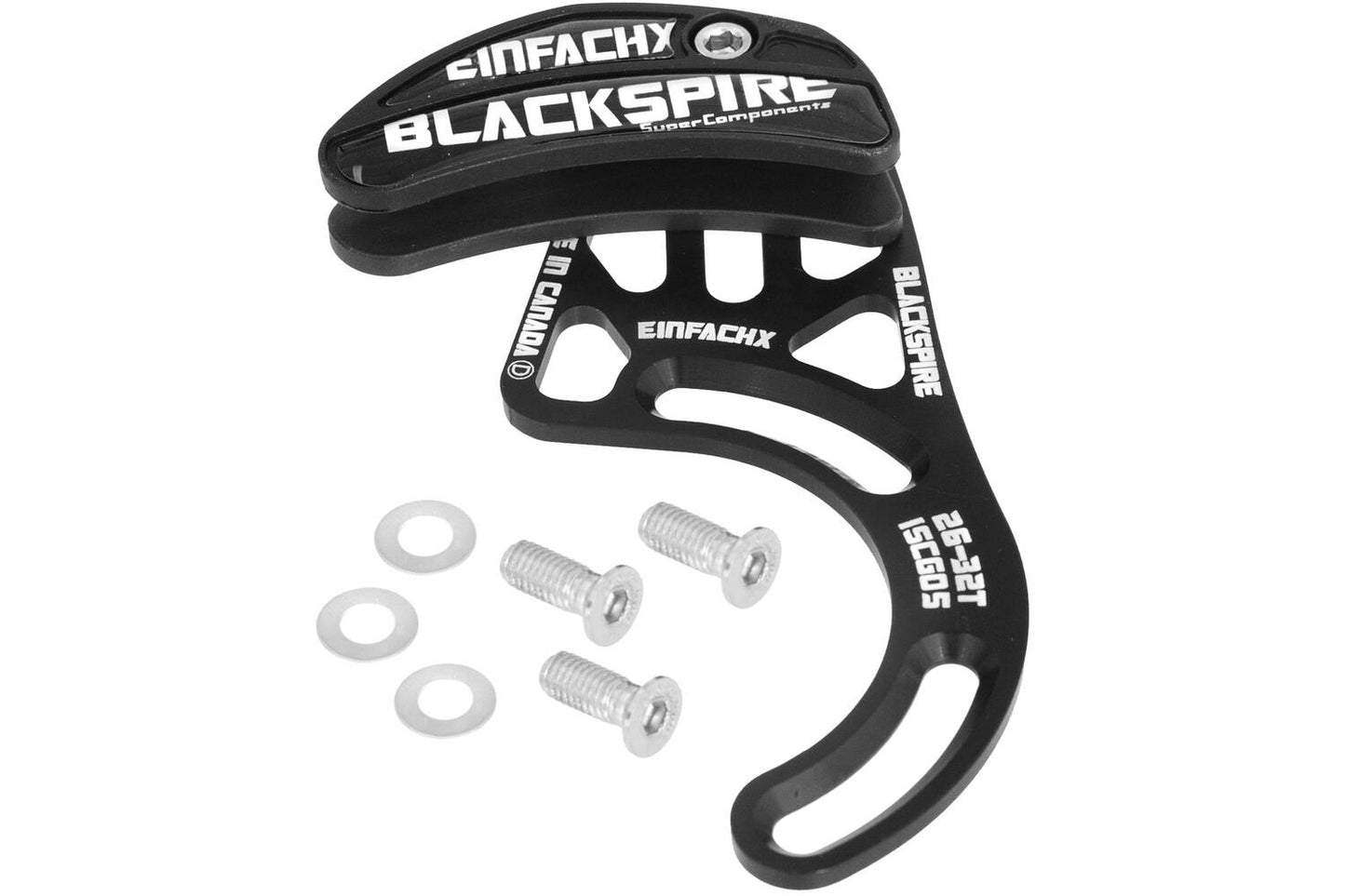 Blackspire einfach 1x iscg'05 - 60g - noir