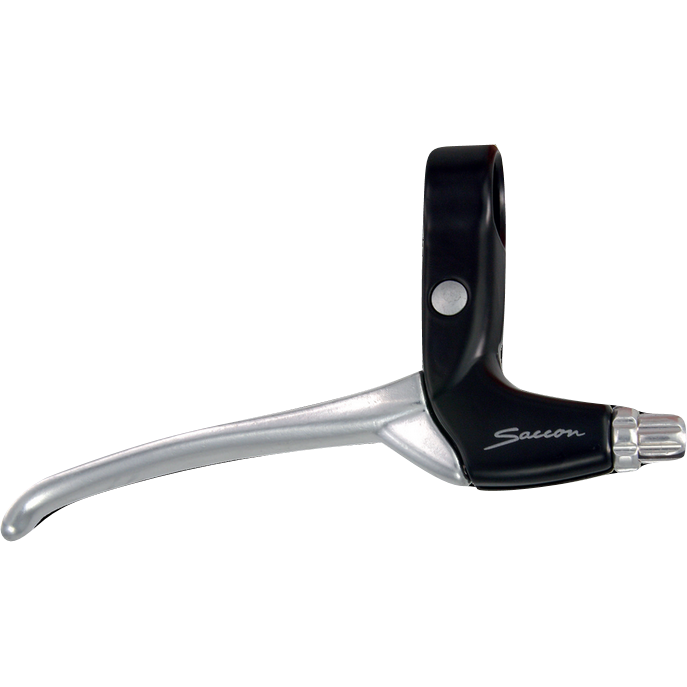 Poignée de frein saccon r-frein droit 4-doigt Alu Silver L211A5W3R04