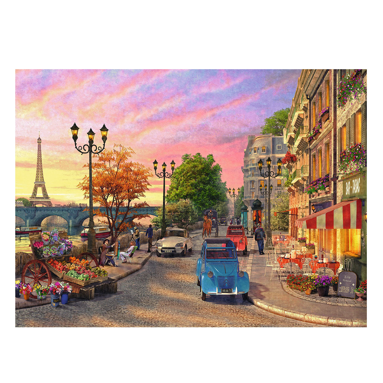 Ravensburger - Amosphère du soir à Paris 500e.