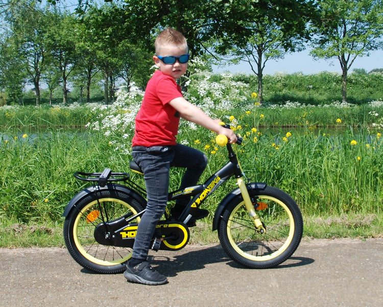 Volare Thombike Children's Bicycle - Boys - 16 pouces - Jaune noir