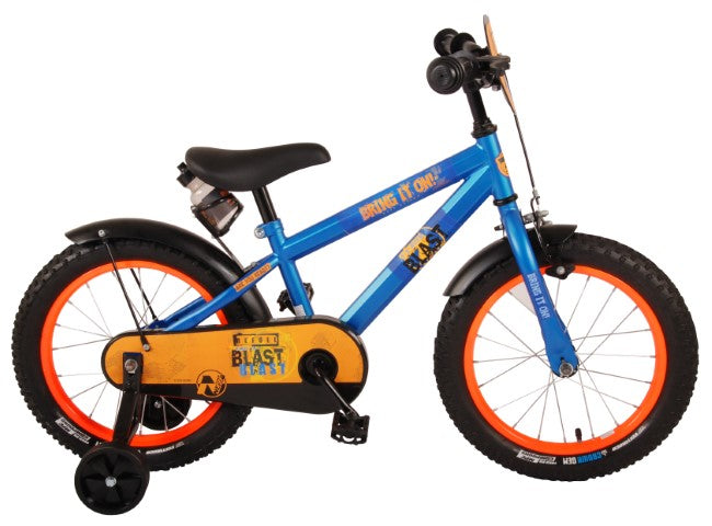 Nerf Children's Bicycle - Boys - 16 pouces - Satin Bleu