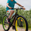 Volare Gradient Children's Bicycle - Boys - 24 pouces - jaune vert noir - 7 vitesses - collection Prime