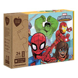 Clementoni Play for Future Maxi Puzzle - Superheroes, 24s. - afbeelding 1