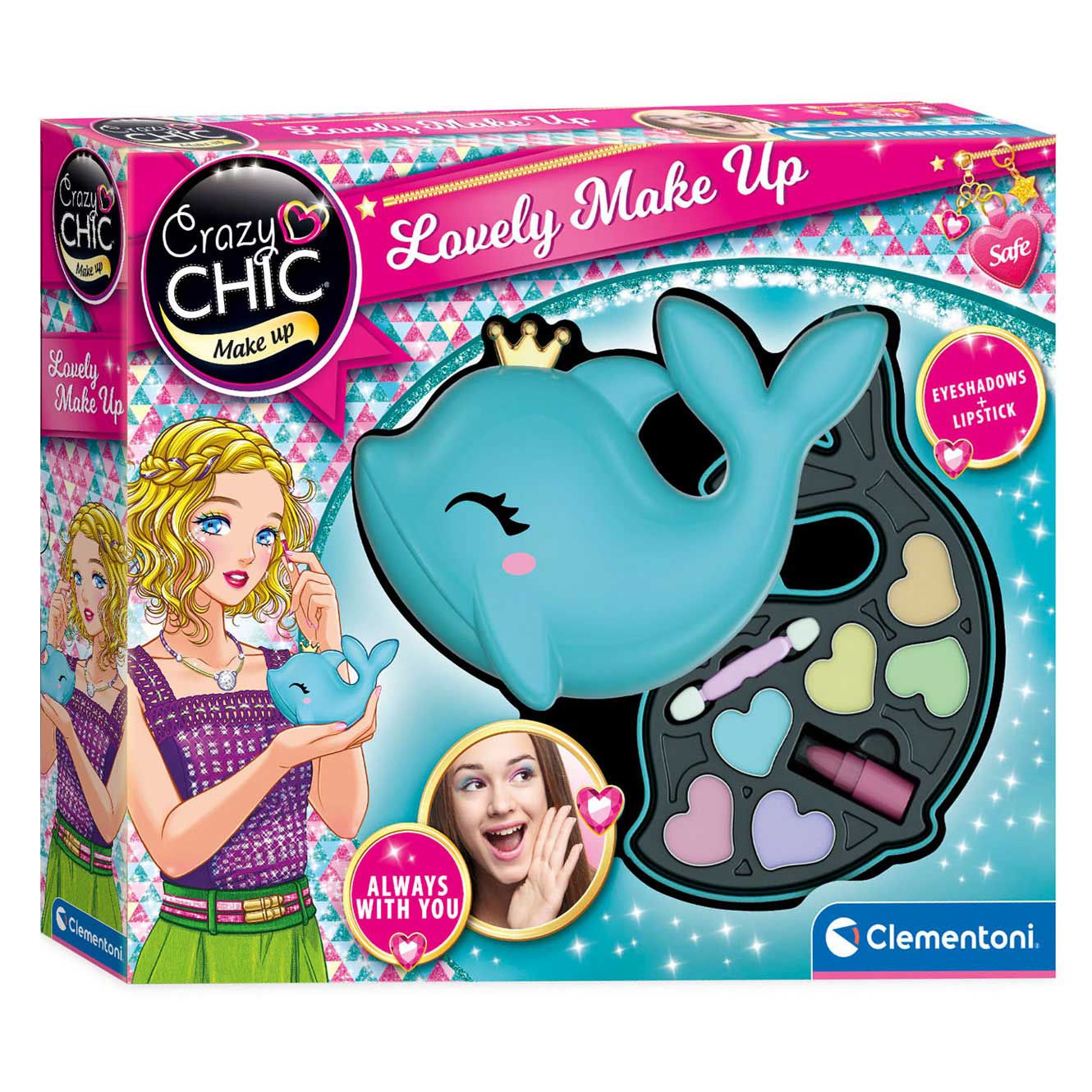 Clementoni Crazy Chic Maquillage Dolphin