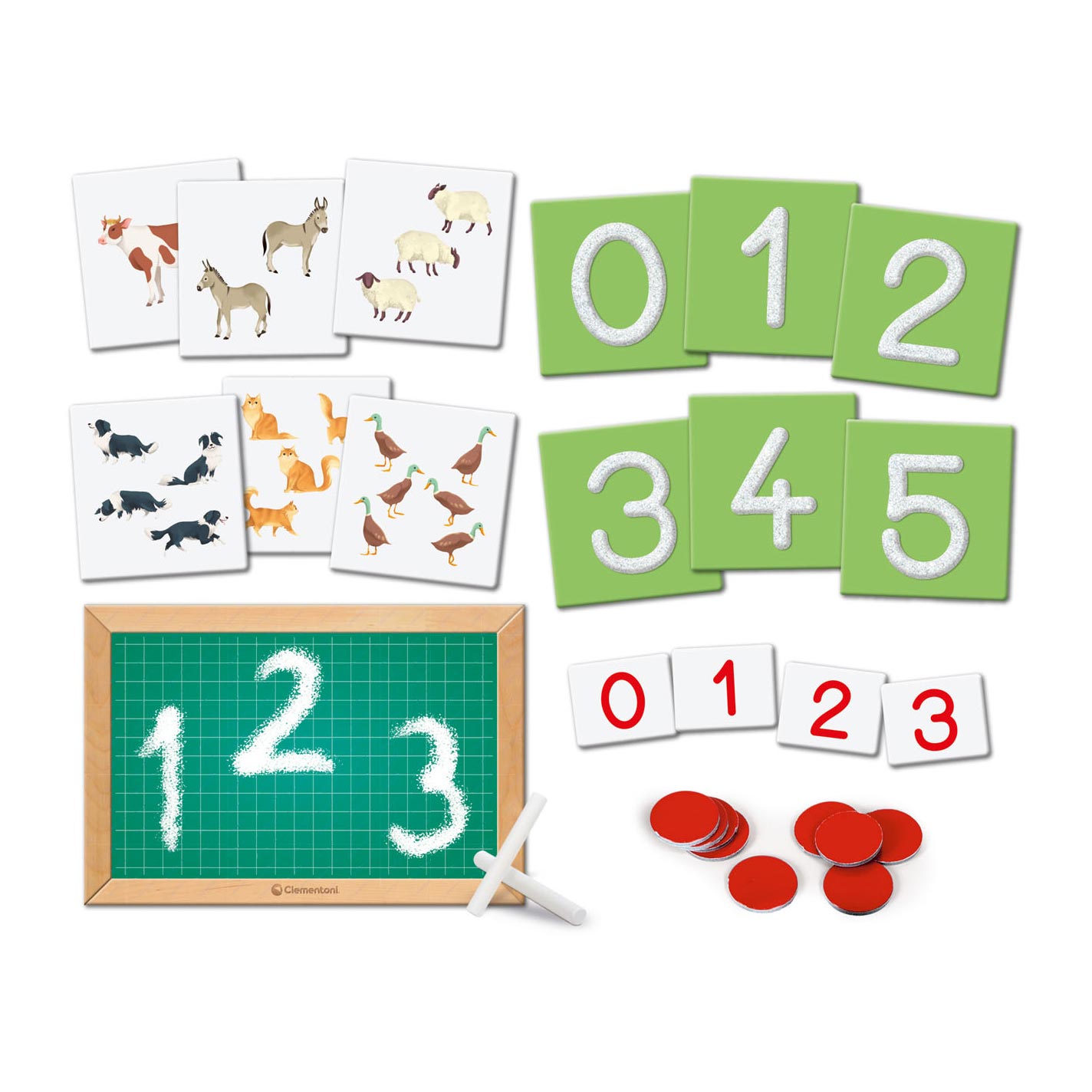Clementoni Education Montessori Numéro de sensable