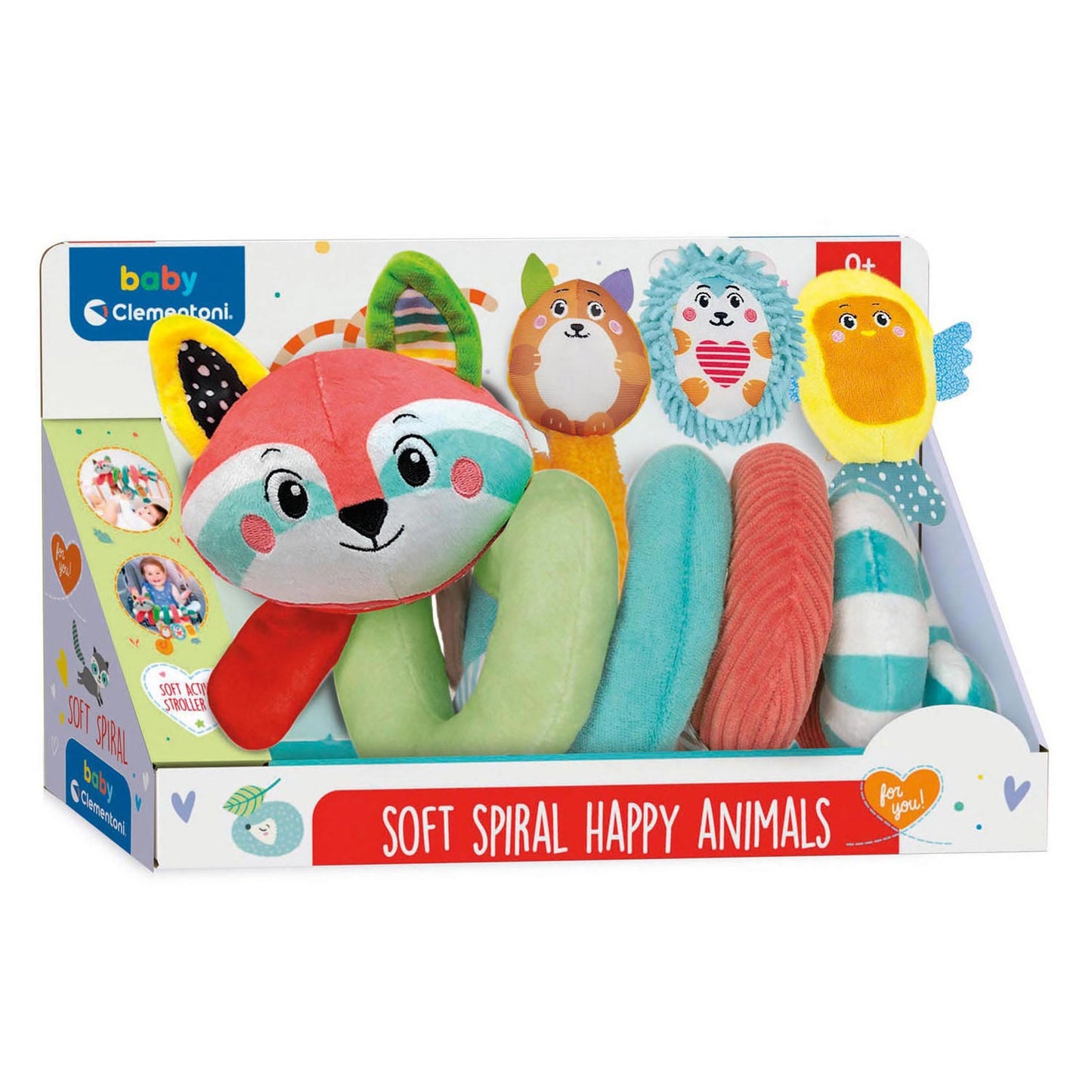 Clementoni Baby Activity Activity Spiral Raccoon