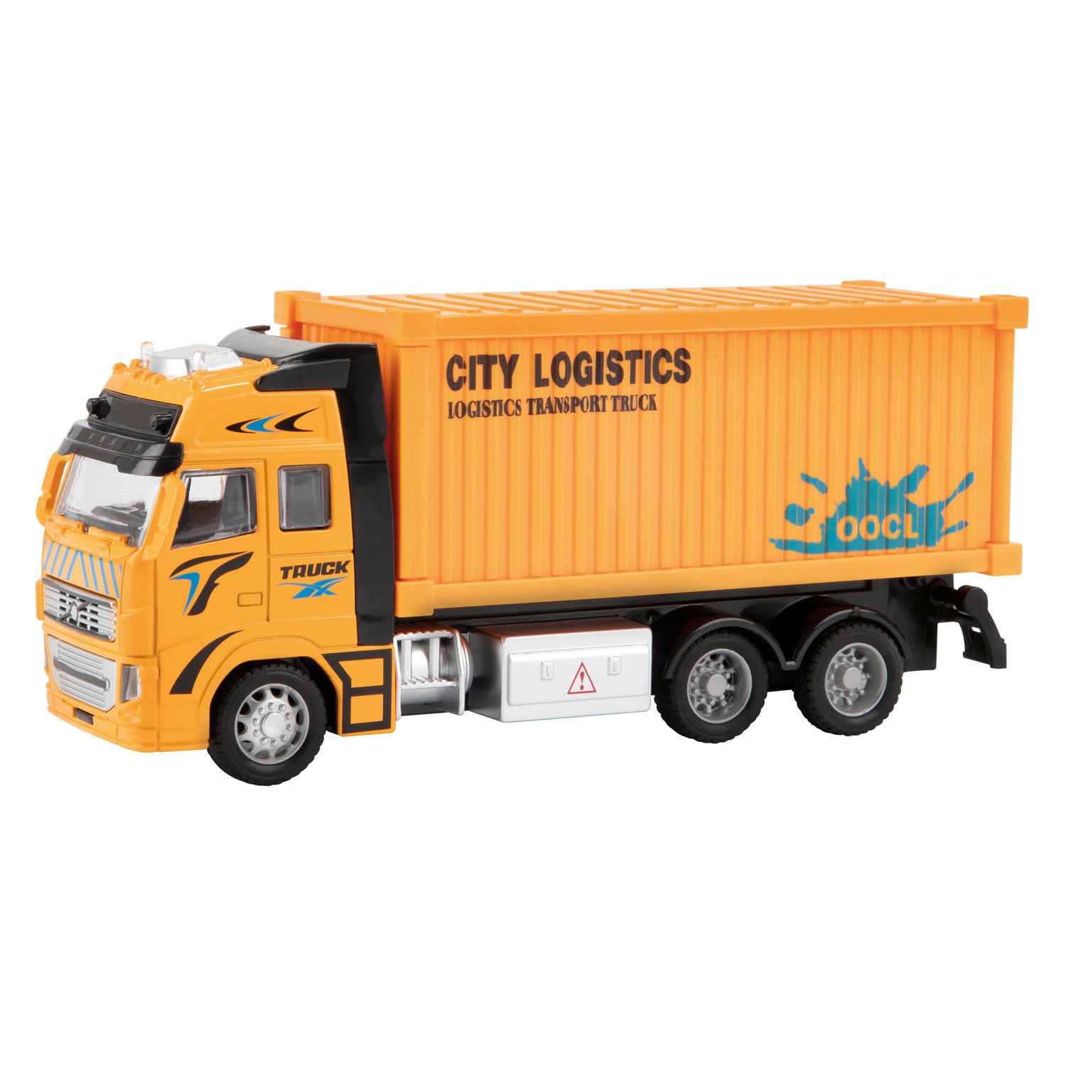 Camion à conteneurs de traction en métal 1:38