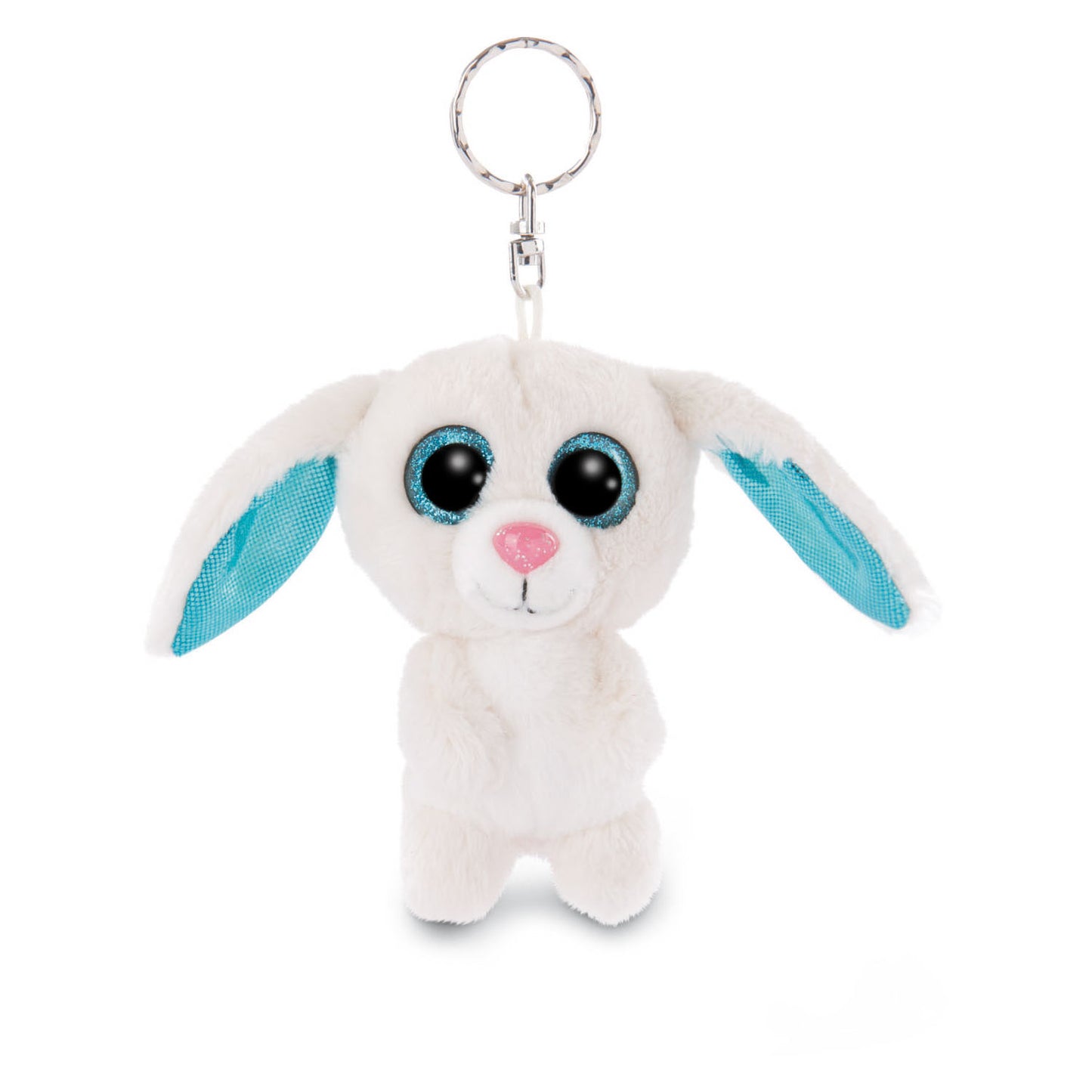 NICI GLUBSCHIS PLUCHEN KEYCHAIN ​​RABBIT WOLLI-DOT, 9CM