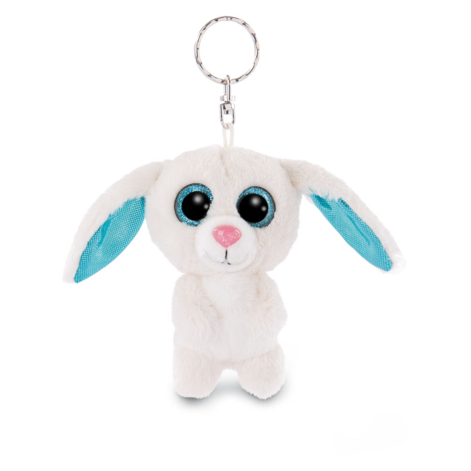 NICI GLUBSCHIS PLUCHEN KEYCHAIN ​​RABBIT WOLLI-DOT, 9CM