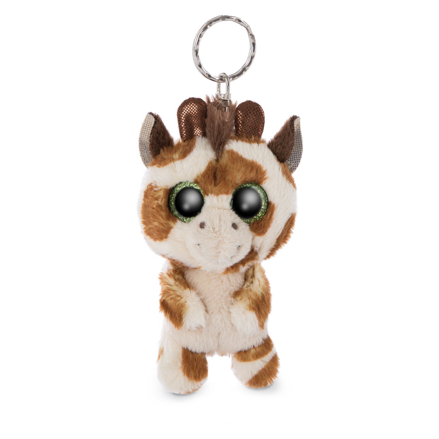 NICI GLUBSCHIS PLUCHEN KEYCHAIN ​​GIRAFE HALLA, 9CM