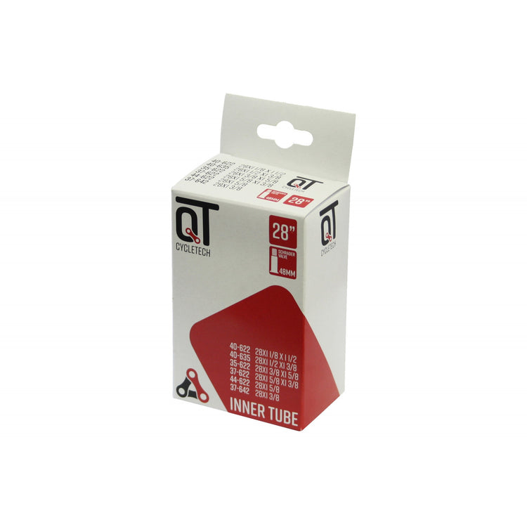 Qtcycletech Qt chambre à air av17 28 inch 37 42-622 28x13 8 av 48 mm 2217376