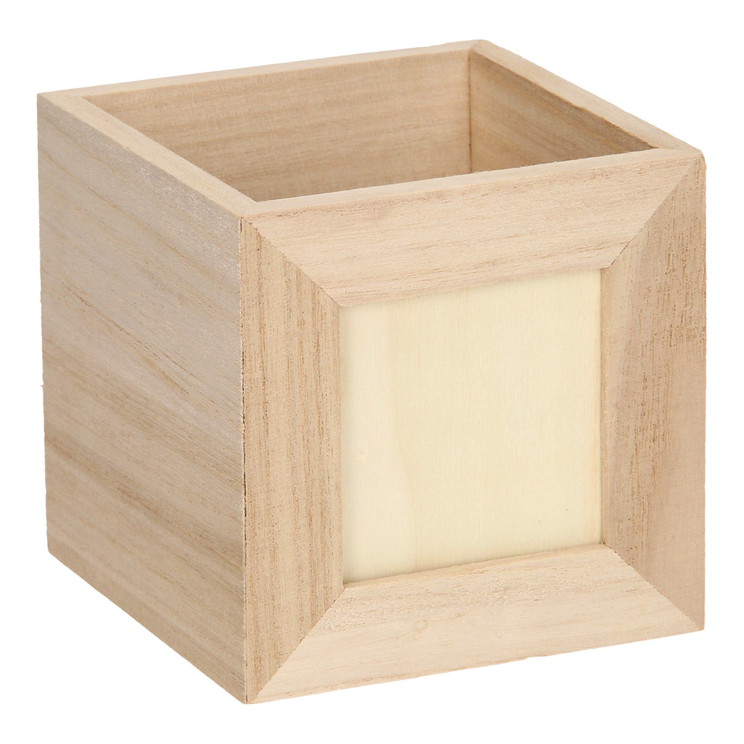 Décorez votre propre boîte à stylo en bois (cadre photo)