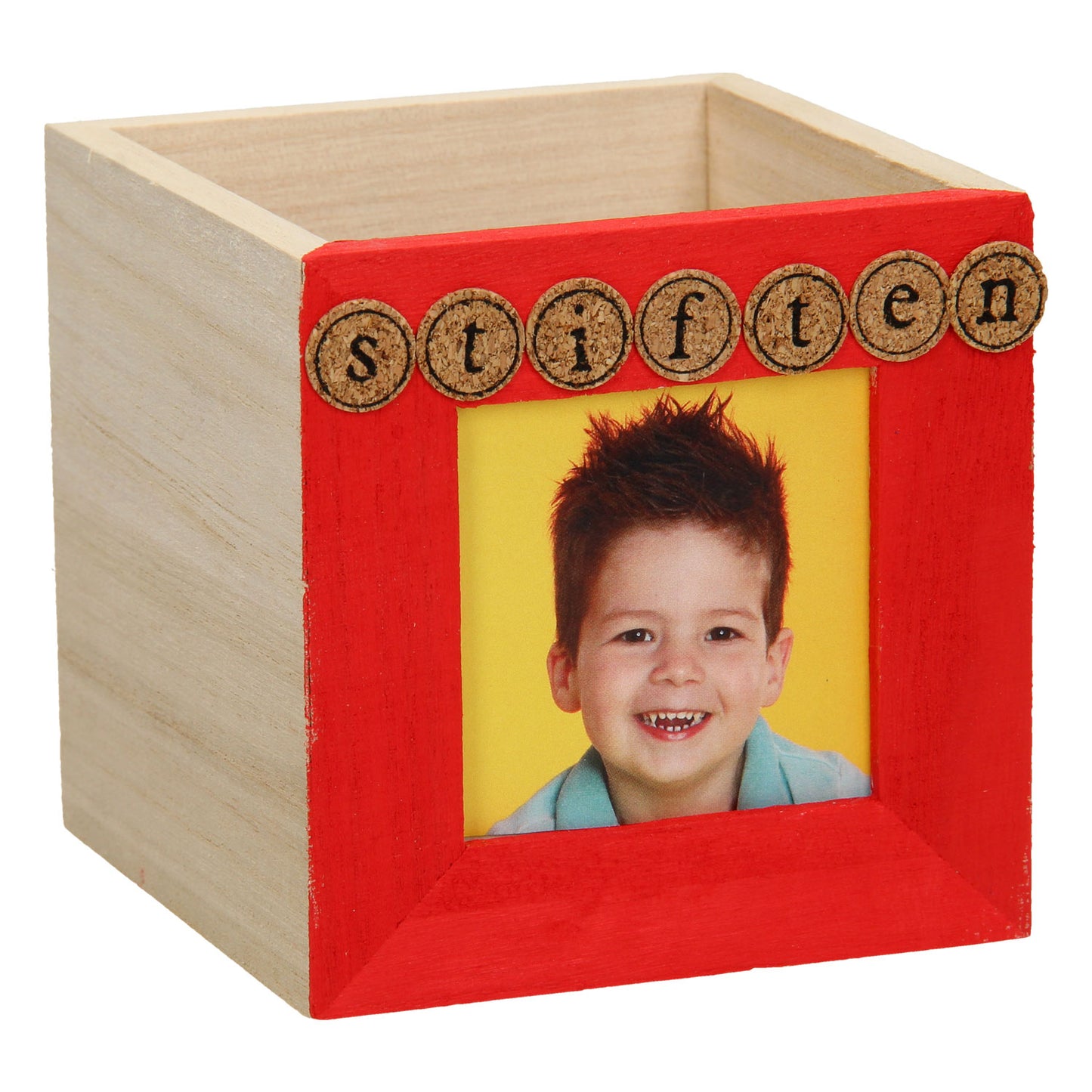 Décorez votre propre boîte à stylo en bois (cadre photo)