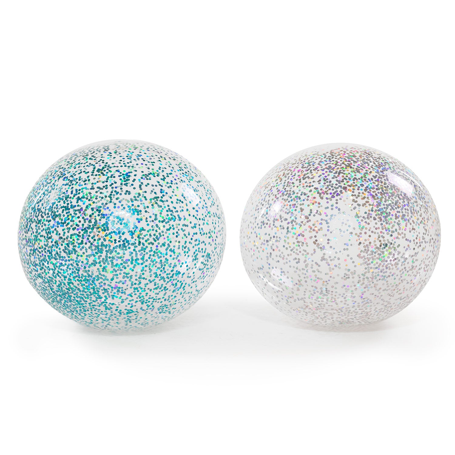 Boule de bulle à paillettes gonflables, Ø 85 cm