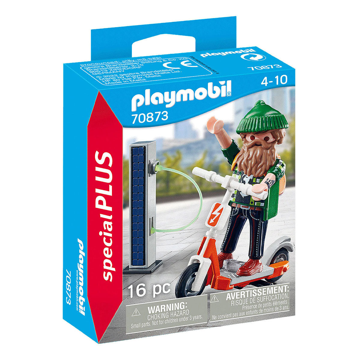Playmobil Specials Hipster avec e-scooter 70873