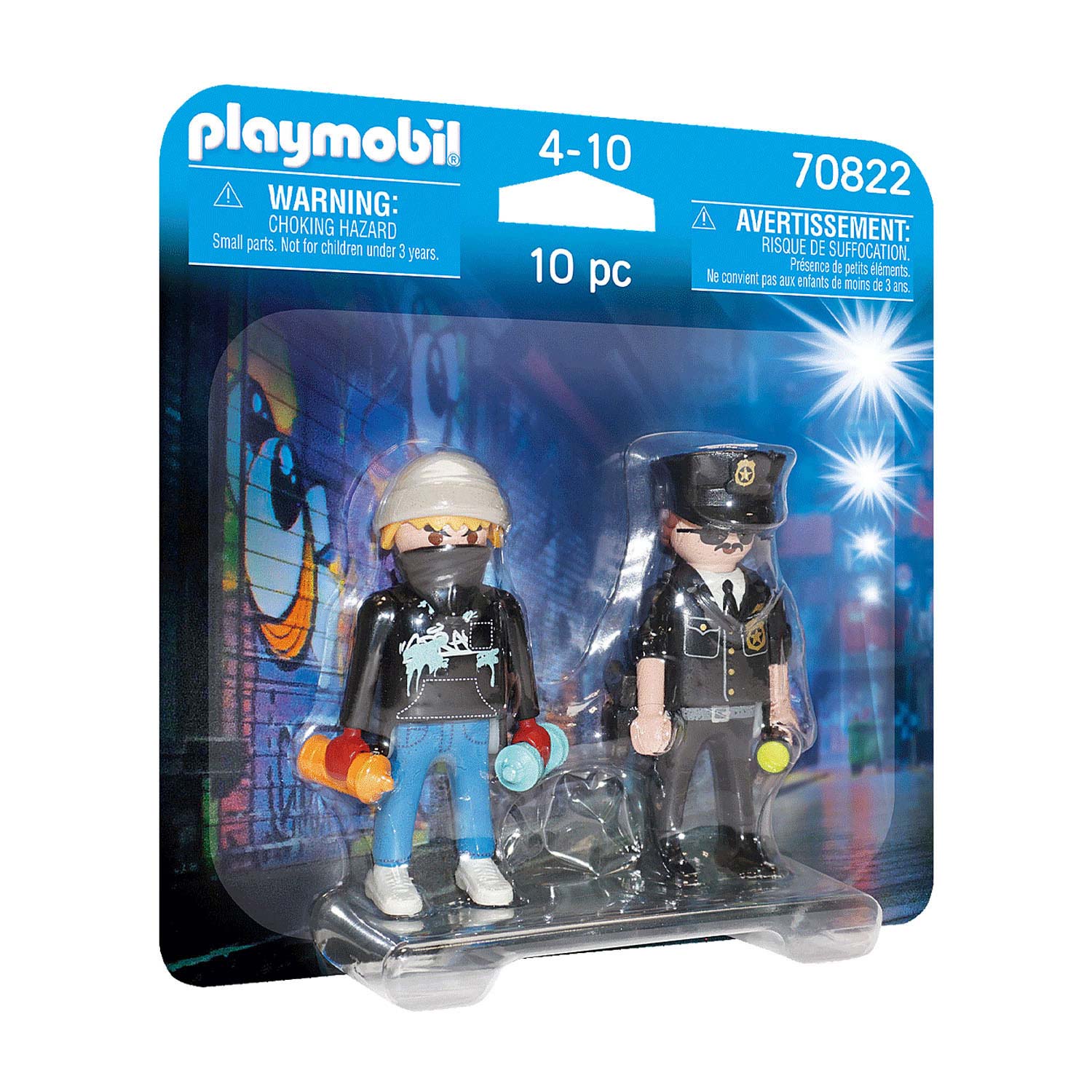 Playmobil City Action Agent de police de Duopack et Sproeier 70822