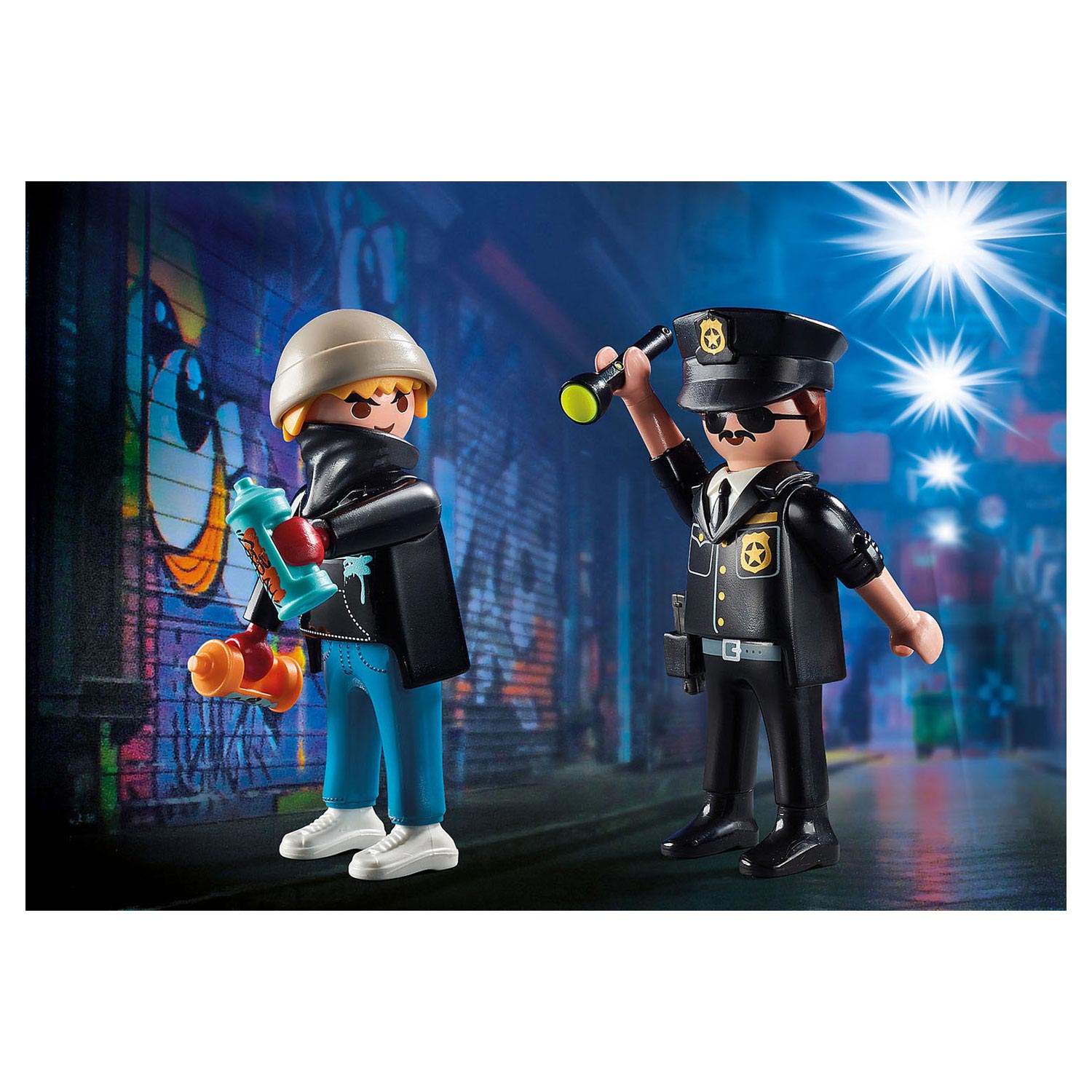 Playmobil City Action Agent de police de Duopack et Sproeier 70822