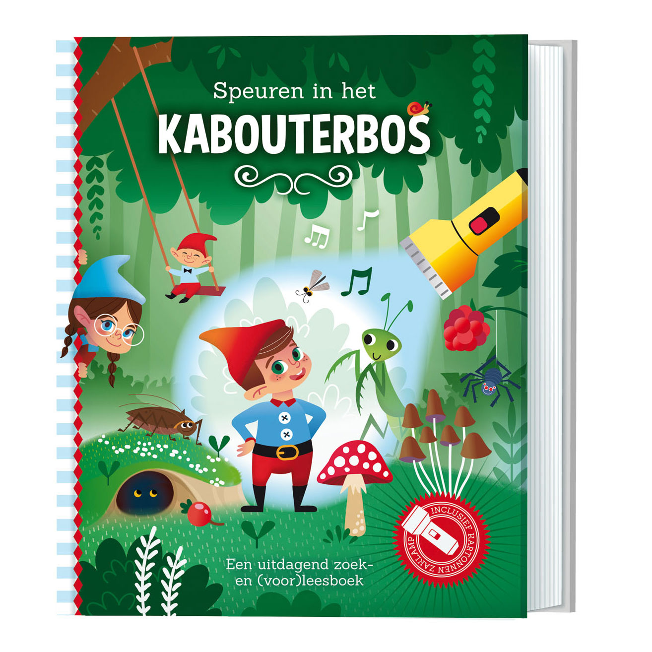 Recherche dans la lampe de poche Kabouterbos + en carton
