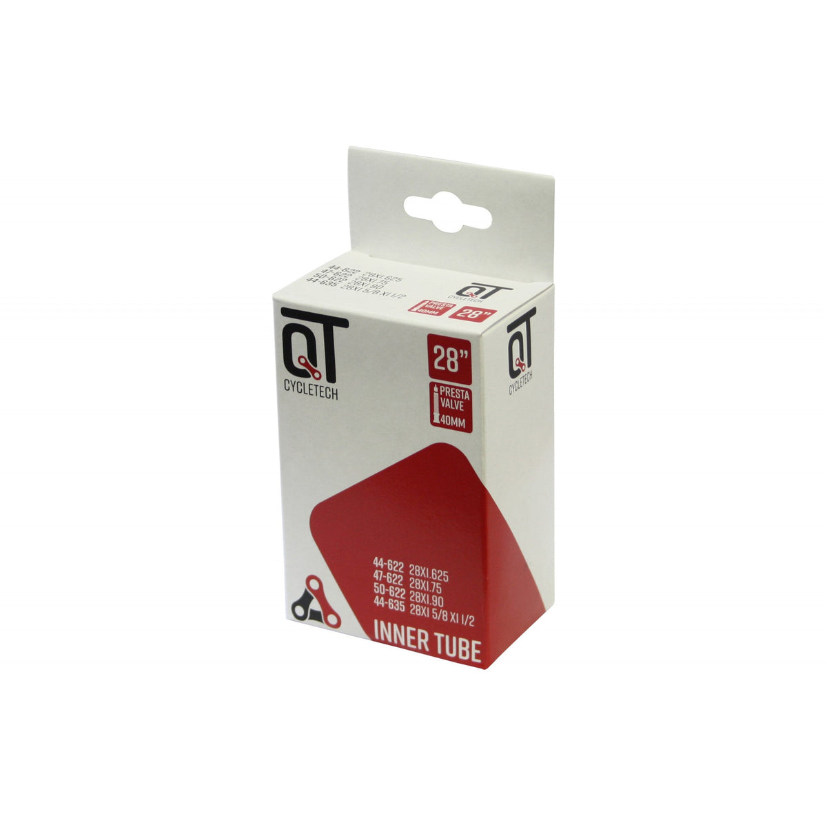 Qtcychectech QT Tube intérieur SV19 28 pouces 44 50-622 SV 40 mm 2217387