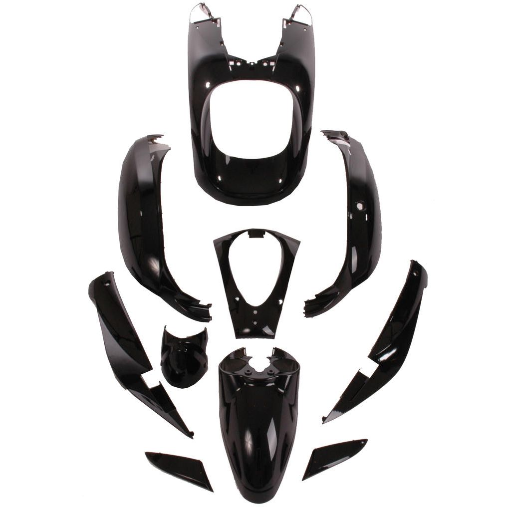 E-Pin Cap Set 10 pièces noir | Mio