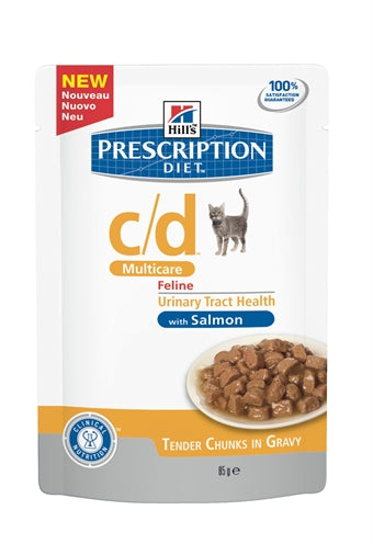 Hill's Prescription Diet Feline C D Saumon multicare
