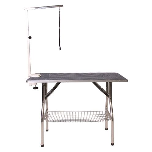 Tools-2-Groom Trim Tablelable pliable avec support