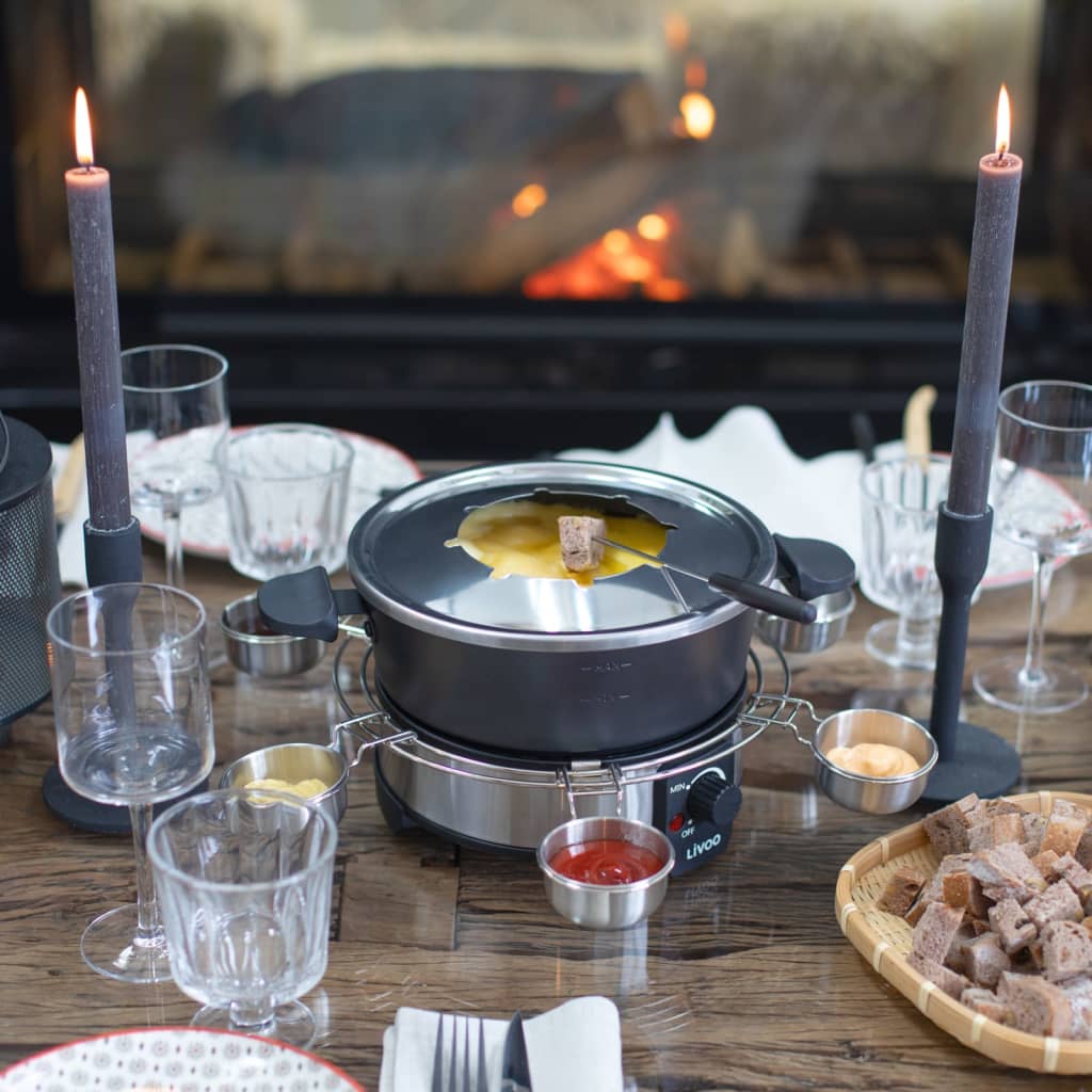 Livoo Livoo Fonduepan Electric 8 Person 1,8 L 1000 W Black