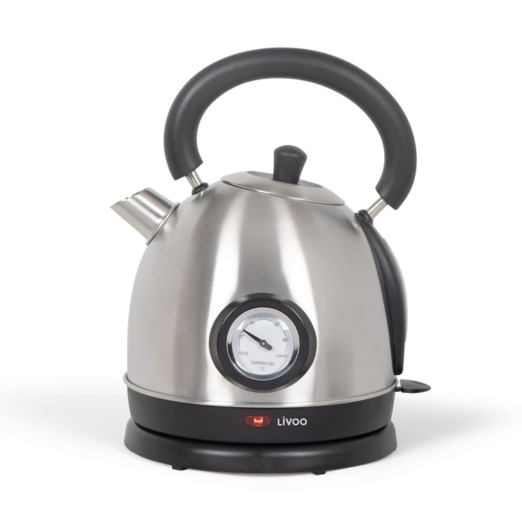 Livoo Livoo Flute Kettle avec contrôle de température 1,8 L 1800 W Couleurs argentées