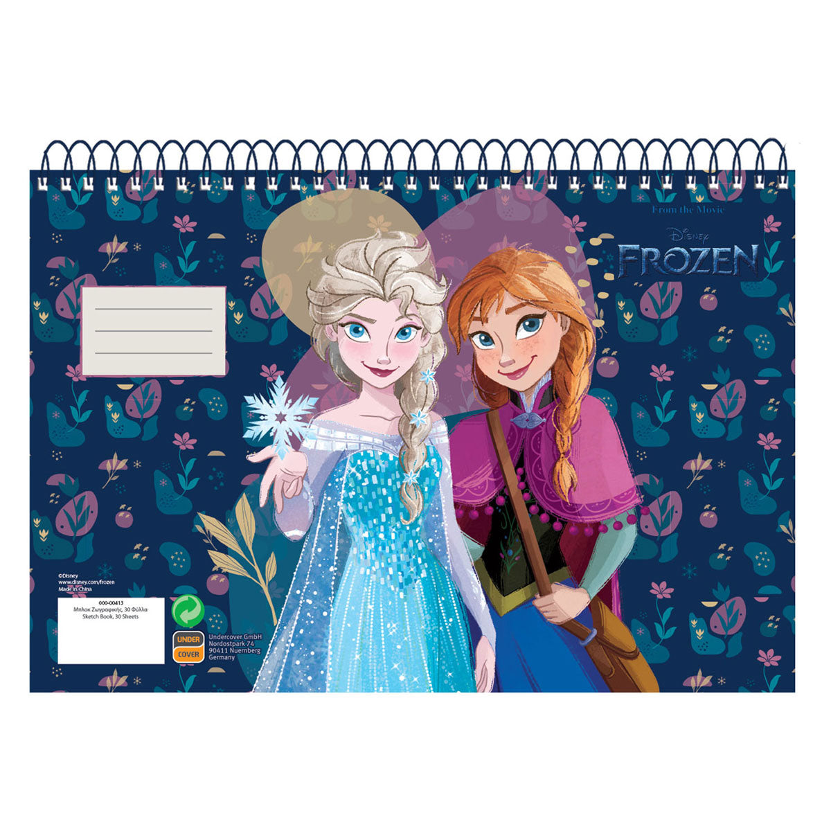 Dessin Block Frozen A4, 30 feuilles