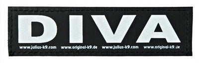 Julius K9 Étiquettes pour Power-Harnas Tuig Diva