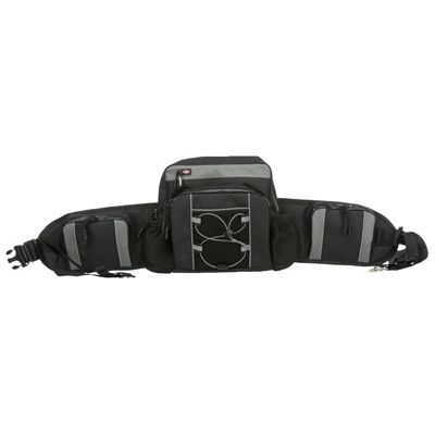 Sac de hanche trixie gris noir réglable