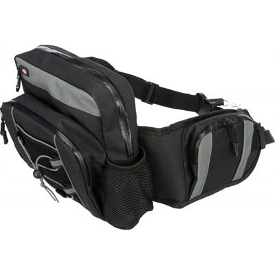 Sac de hanche trixie gris noir réglable