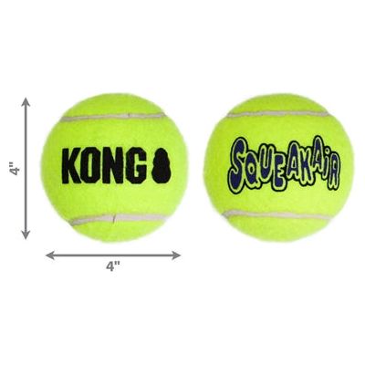 Kong Squeakair Tennis Ball Jaune avec bip
