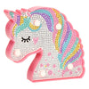 Lampe de licorne d'art diamant