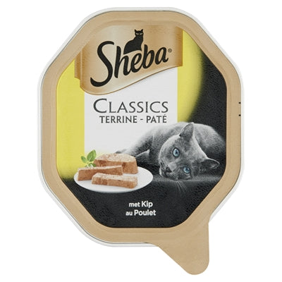 Sheba Alu Classics Pate avec du poulet